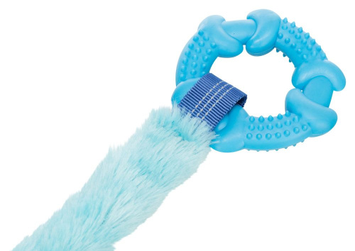 Игрушка кольцо на веревке, с амортизатором ТPR, ф 10/56 см, цвет в ассортименте