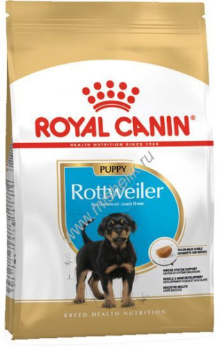 ROYAL CANIN ROTTWEILER PUPPY 12 кг сухой корм для щенков породы Ротвейлер до 18 месяцев