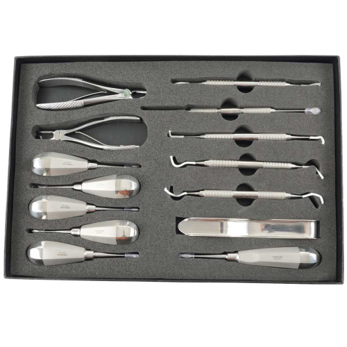 KRUUSE набор стоматологический, 14 предметов