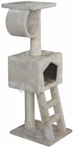 NOBBY MASSA 44 см х 35 см х 111 см игровая площадка для кошек кремовая