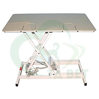 Ветеринарный стол для УЗИ ТД ВЕТ VETBOT-75, с электроприводом, белый