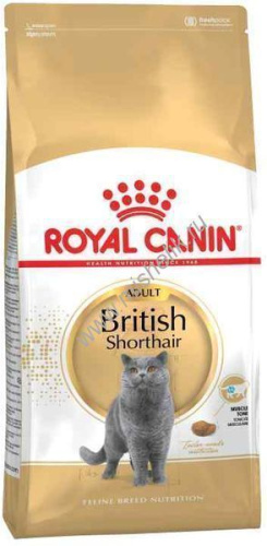 ROYAL CANIN BRITISH SHORTHAIR ADULT 400 г сухой корм для кошек Британской короткошерстной породы старше 12 месяцев 
