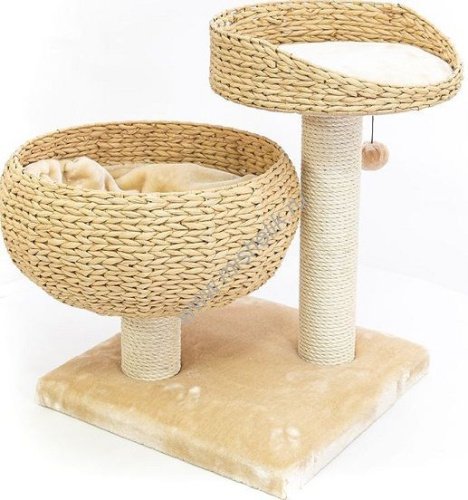 NOBBY CASCA 45 см х 45 см х 59 см игровая площадка для кошек бежевая