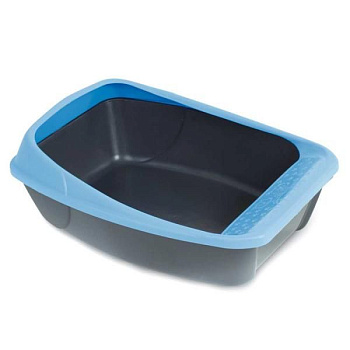 Туалет-лоток MPS Virgo, пластик, с бортиками, 52 см x 39 см x 20 см