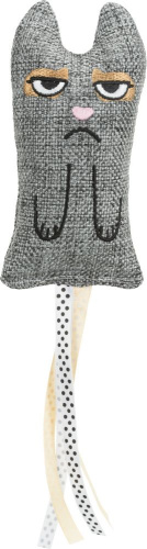 Игрушка Кошка с кисточками XXL,ткань, 15 см