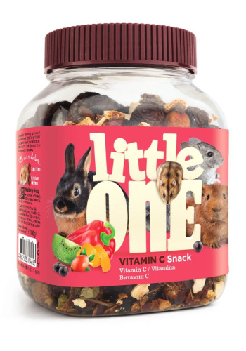 LITTLE ONE 180 г лакомство для всех видов грызунов витамин С