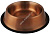 ANKUR 0,90 л миска медный цвет резиновое основание металл 