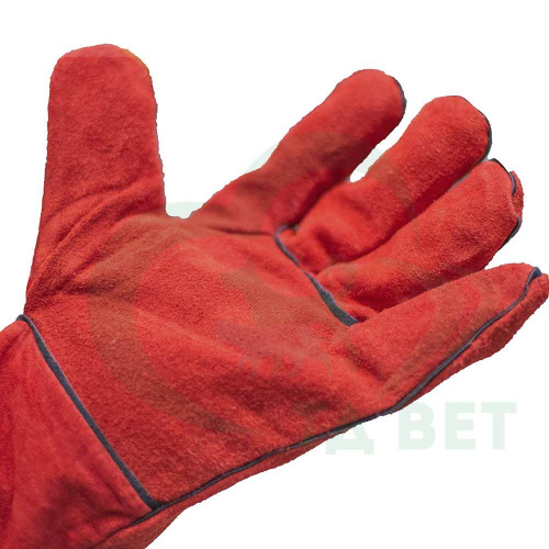 Ветеринарные перчатки ТД ВЕТ, 35см, защита от укусов, царапин