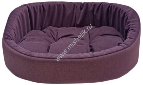 HOMEPET Montana №2 49 см х 43 см х 17 см диванчик насыщенный виноград для домашних животных