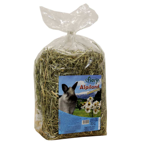 Сено Fiory Alpiland Camomile, для грызунов, с ромашкой, 500г