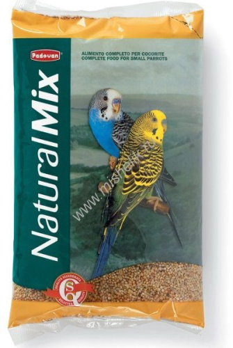 PADOVAN NATURALMIX COCORITE 5 кг корм для волнистых попугаев основной 