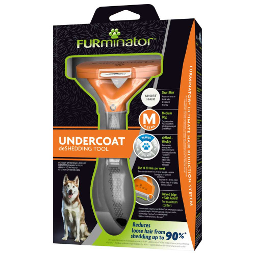 Фурминатор FURminator M для средних собак с короткой шерстью