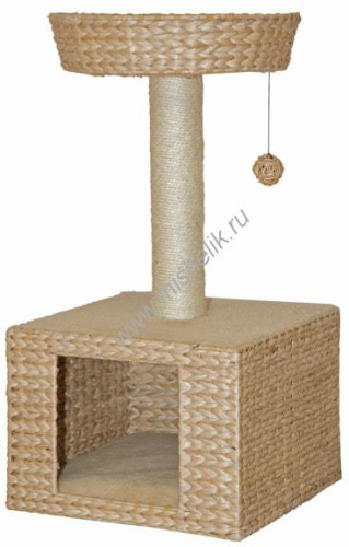 NOBBY BESS 35 см х 35 см х 68 см игровая площадка для кошек бежевая
