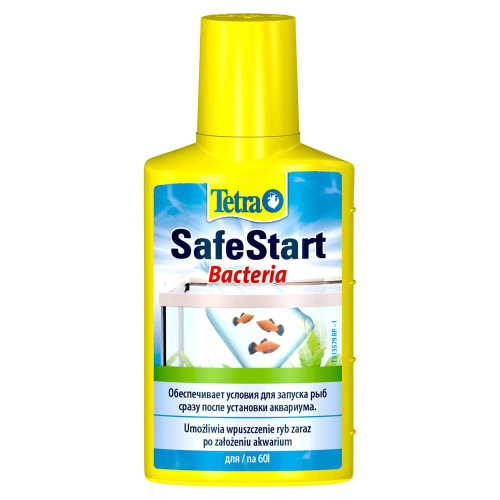 Tetra Safe Start бактериальная культура для запуска аквариума  50 мл