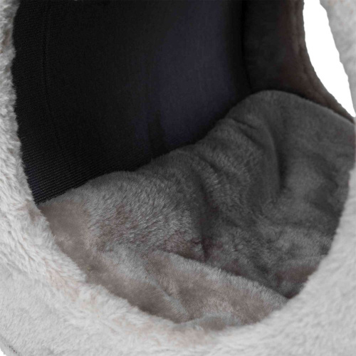 Когтеточка-бочонок, ø 27 × 39 cм, серый