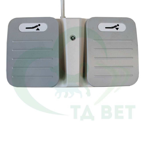Ветеринарный стол TD ВЕТ VETBOT-75, для УЗИ, с электроприводом, серый, пластик, 109 см