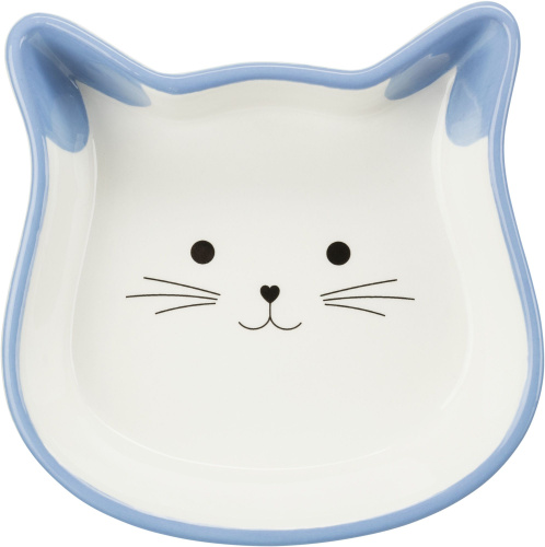 Миска керамическая Cat face, 0,25 л/12 см,цвета в ассортименте