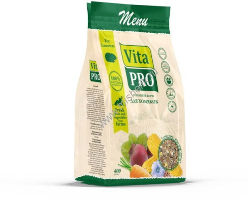 VITA PRO 400 г основной корм для хомяков