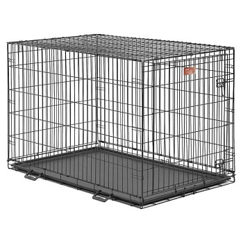 Клетка MidWest iCrate для собак 122х76х84h см, 1 дверь, черная