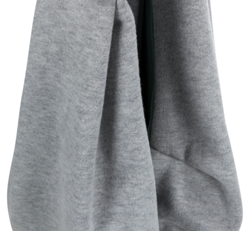 Переноска Junior мягкая, 22 х 20 х 60 см, светло-серый/мятный