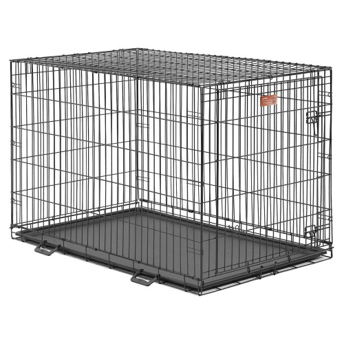 Клетка MidWest iCrate для собак 122х76х84h см, 1 дверь, черная