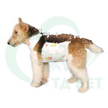 Попона ТД ВЕТ №7, послеоперационная, для собак, 100% фланель