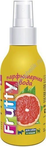 АВЗ FRUTTY 100 мл парфюмерная вода для собак и кошек грейпфрут 