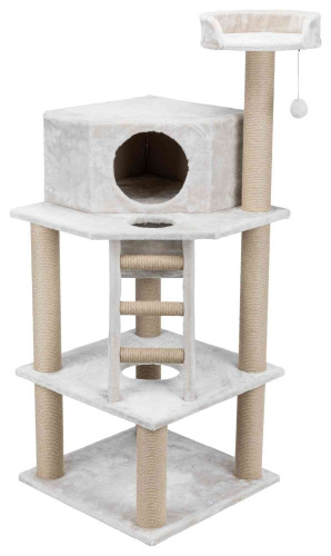 Домик для кошки Marlena, 151 см, светло-серый