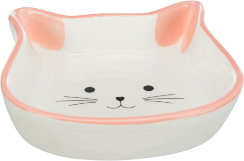 Миска керамическая Cat face, 0,25 л/12 см,цвета в ассортименте