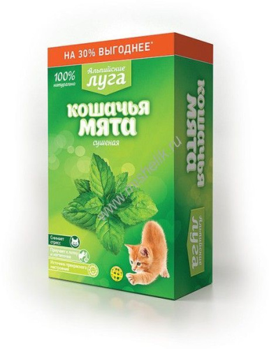 Альпийские Луга 20 г кошачья мята сушеная