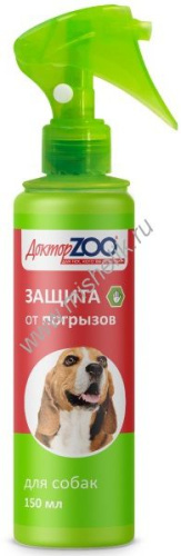 Доктор ZOO 150мл спрей для собак защита от погрызов 