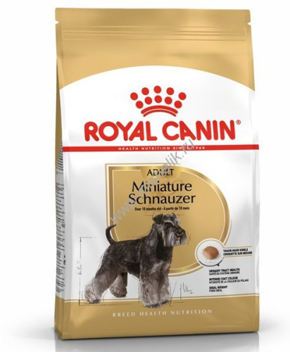 ROYAL CANIN MINIATURE SCHNAUZER ADULT 7,5 кг сухой корм для собак породы Миниатюрный Шнауцер старше 10 месяцев