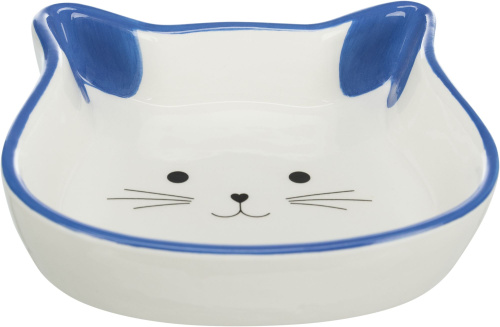 Миска керамическая Cat face, 0,25 л/12 см,цвета в ассортименте