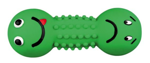 Игрушка "Гантель-смайлик", 19 см, латекс, цвет в ассортименте