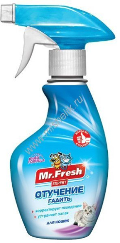 Mr.Fresh Expert 200 мл отучение гадить для кошек спрей 