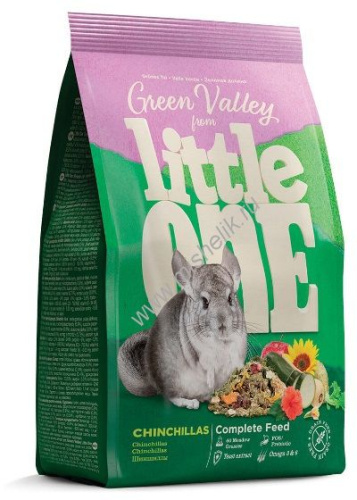 LITTLE ONE Green Valley 750 г корм для шиншил из разнотравья 