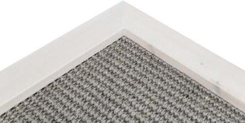 Когтеточка настенная, 38 х 58 см, серый/белый