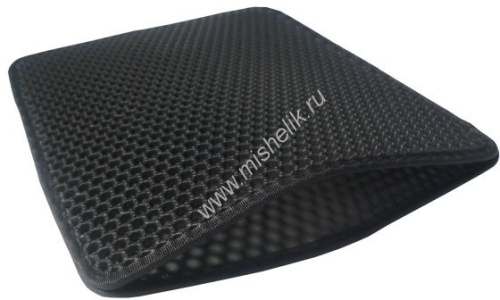 HOMECAT EVA 40 см х 55 см коврик для кошачьего туалета двойной прямоугольный черный