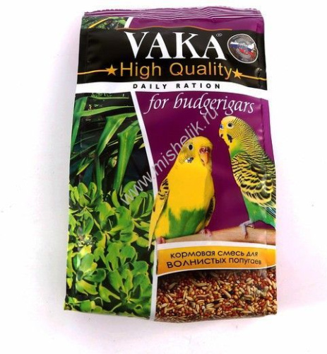 ВАКА High Quality 500 г корм для волнистых попугаев 